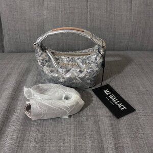 MZ Wallace Micro Hobo - Ice Multi Sequin NWT